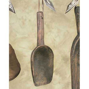 Rustic Decor Treen Scoops