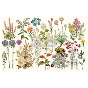 Wild Herbs Decopage Paper